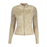 Guess Jeans Beige Polyester Sweater -   -  Guess Jeans.
